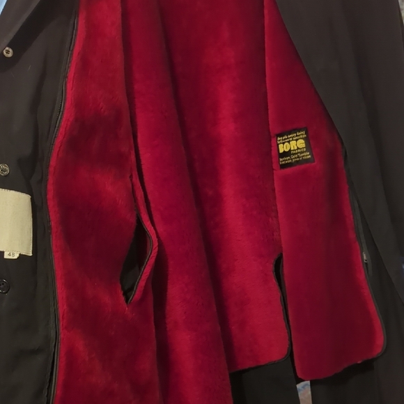 Rainfair Men's Black Trench Coat - Picture 4 of 6